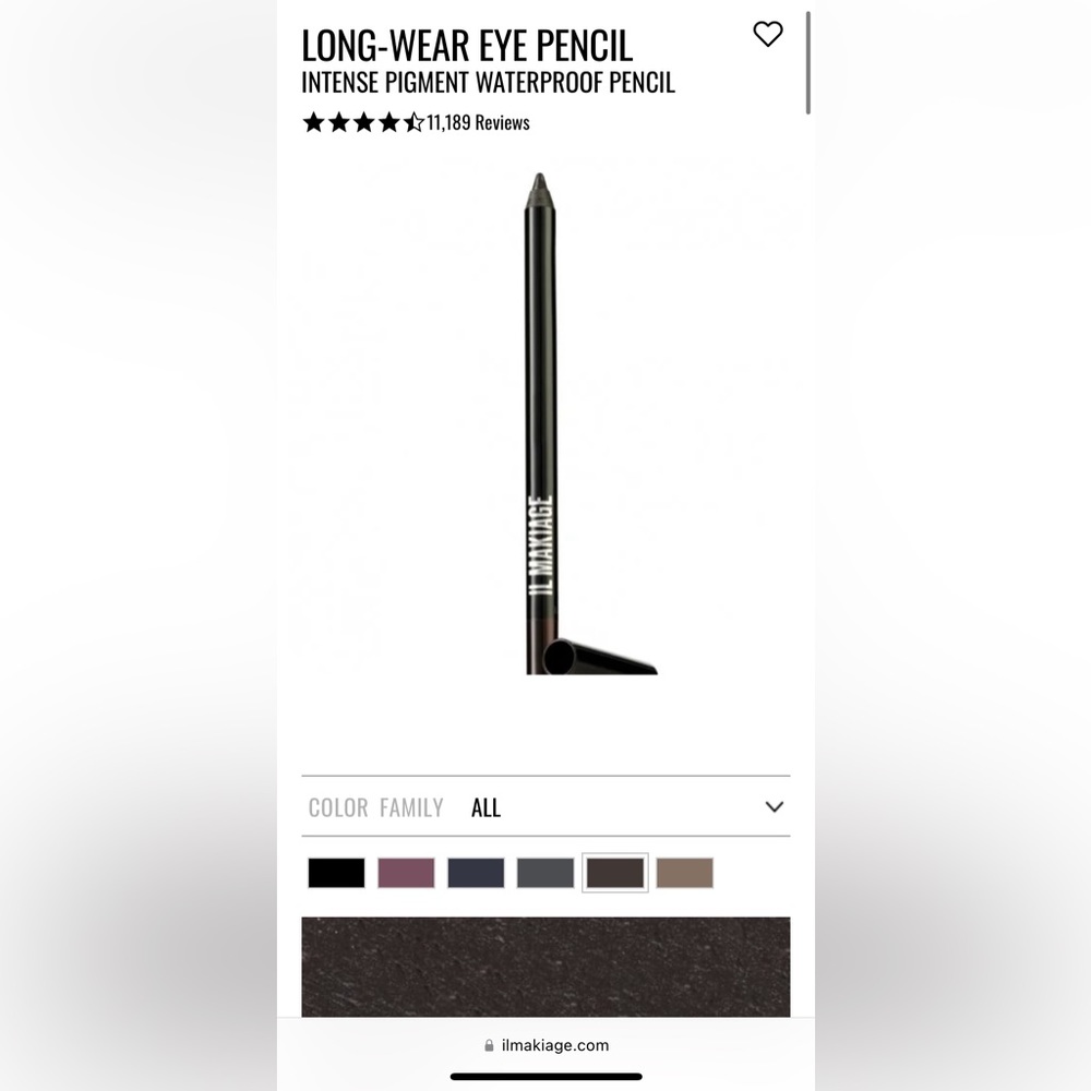 IL MAKIAGE Eye Pencil in Oreo